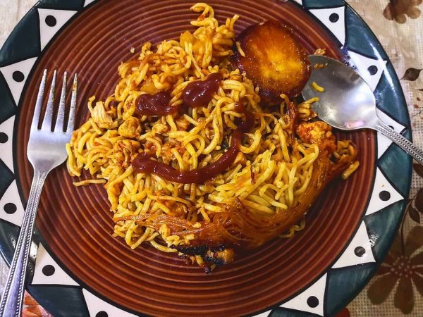 طرز تهیه ماکارونی با گوشت چرخ کرده مرغ