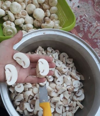 طرز تهیه کنسرو قارچ خانگی