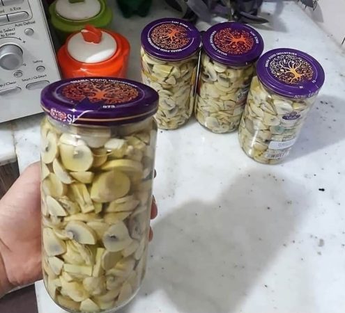 طرز تهیه کنسرو قارچ اسلایس شده خانگی