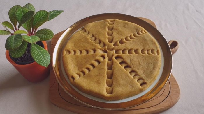 روش تهیه حلوا با جو پرک و شیره انگور