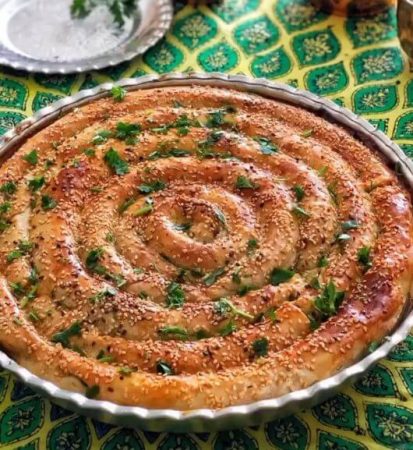 طرز تهیه خمیر بورک ترکیه ای بدون خمیر مایه به روش اصلی