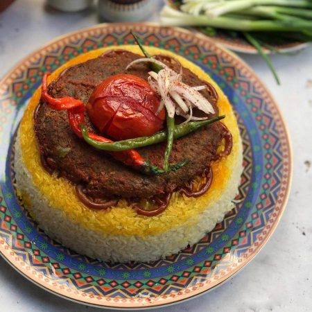 طرز تهيه كباب تابه اي ترکیه با گوشت چرخ كرده