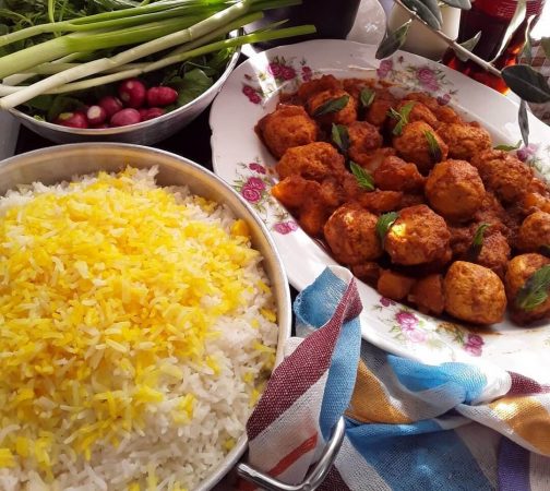 طرز تهیه کله گنجشکی با گوشت مرغ چرخ کرده