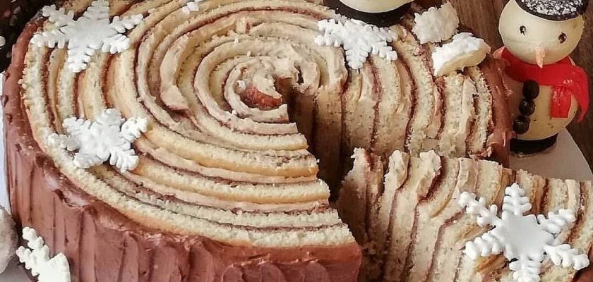طرز تهیه کیک رولتی شکلاتی بسیار خوشمزه و متفاوت