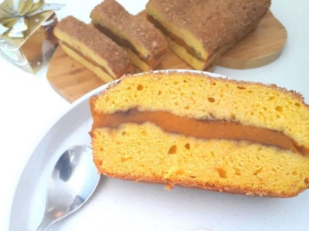 طرز تهیه کیک کرامبل کدو حلوایی