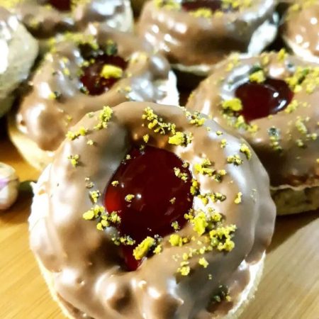 طرز تهیه شیرینی موکا شکلاتی