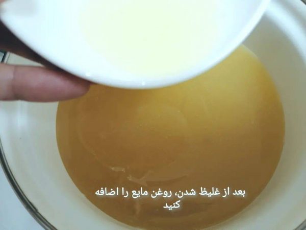 دستور تهیه باسلوق با ژلاتین و نشاسته گندم