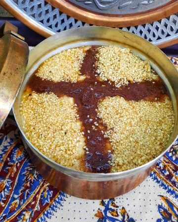 طرز تهیه حلیم شیر معروف اصفهان به روش اصلی