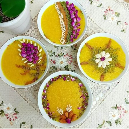 طرز تهیه شله زرد با برنج نیم دانه