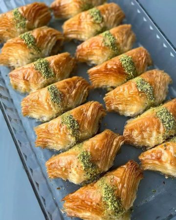 طرز تهیه باقلوا شوبیت ترکیه ای بسیار خوشمزه