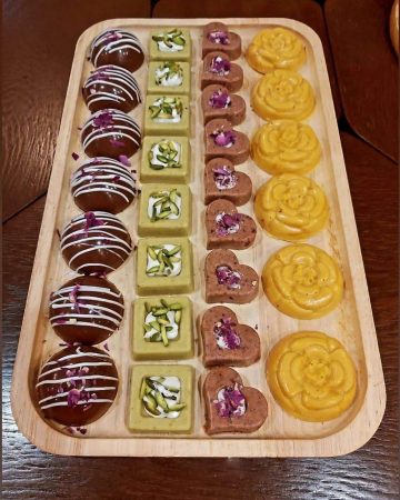 طرز تهیه حلوا بوتیکی