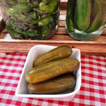 طرز تهیه خیارشور سرکه ای نمکی ترد و خوشمزه