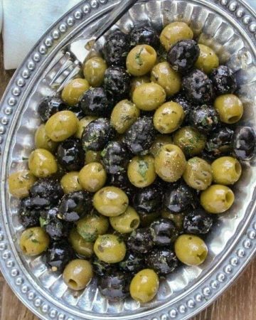 طرز تهیه زیتون پرورده مدیترانه‌ای