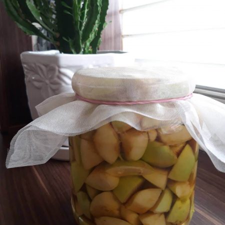 دستور تهیه سرکه سیب خانگی بدون کپک نان