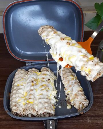 طرز تهیه انچیلادا با نان لواش