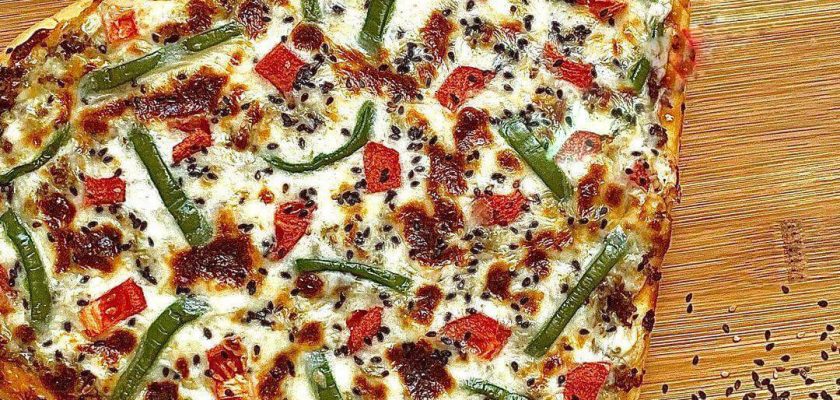 طرز تهیه پیتزا قلبی عاشقانه برای ولنتاین