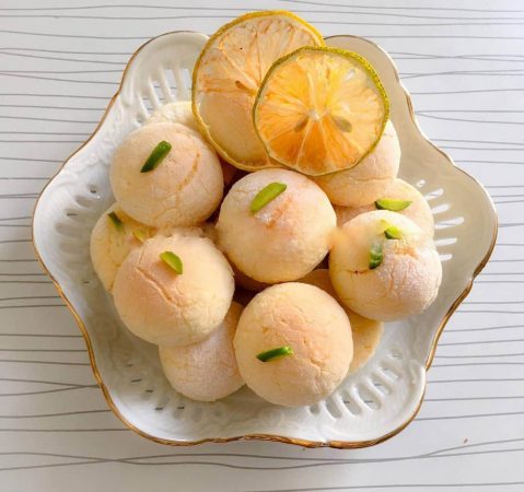 طرز تهیه شیرینی لیمویی ترکدار