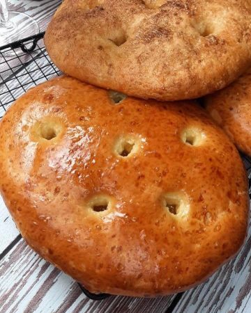 طرز تهیه نان برسن