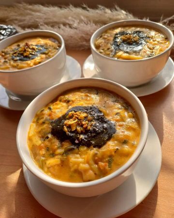 طرز تهیه آش کشک شمالی