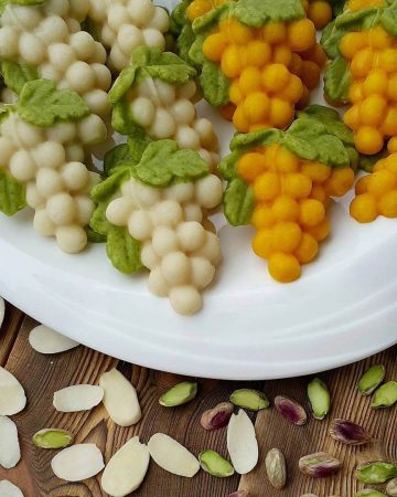 طرز تهیه لوز بادام خانگی