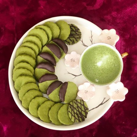 طرز تهیه کوکی ماچا